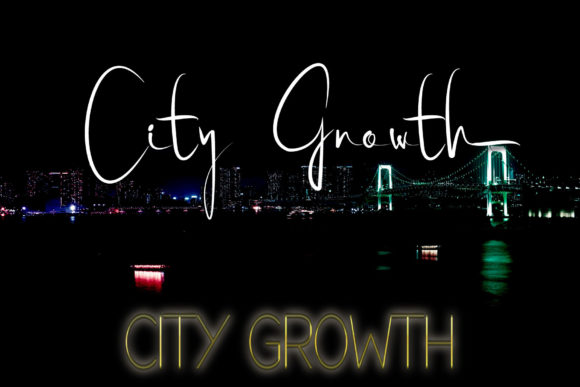 A Designer's Real Take on City Growth, a Delicate Script Font for Branding Work