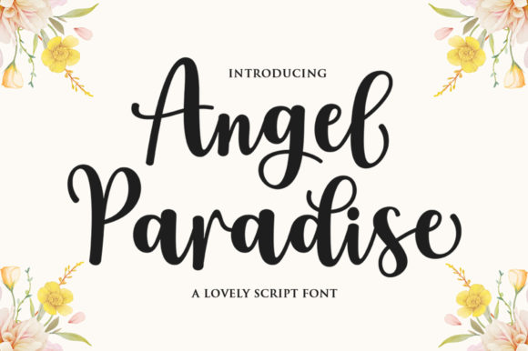 Angel Paradise Font: A Script Typeface Built for Brand Content That Stops the Scroll