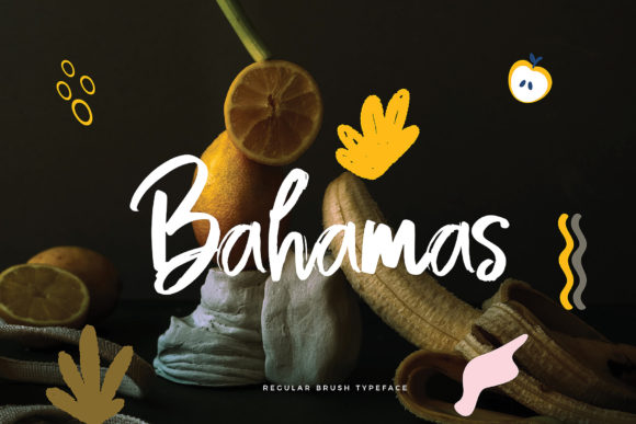 Bahamas Font: A Handwritten Typeface for Editorial Projects