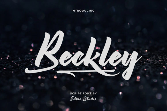 Beckley Font: The Curly Script That Makes Your Brand Stand Out