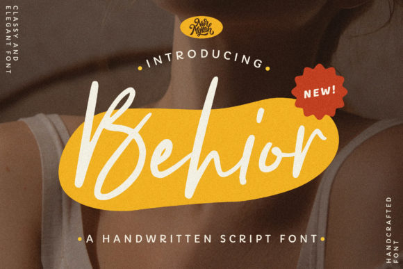 Behior: A Handwritten Font That Brings Elegance to Brand Identity