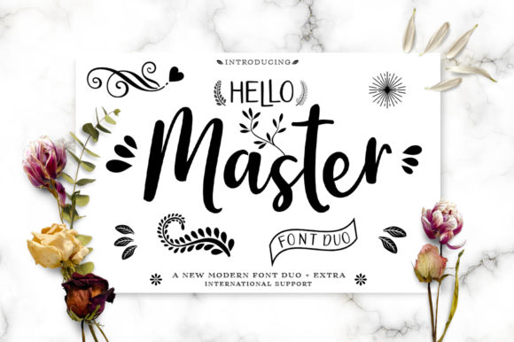 Build a Cohesive Brand with the Hello Master Trio Font Family