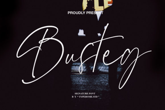Busteg: A Script Font for Elegant Web Design