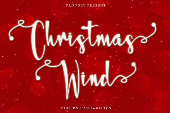 Christmas Wind Brings Festive Elegance to Web Typography