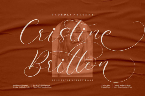 Cristine Britton: A Script Font That Elevates Your Brand Identity