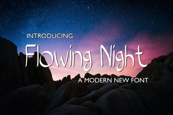 Finding the Right Voice for Your Layout with Flowing Night