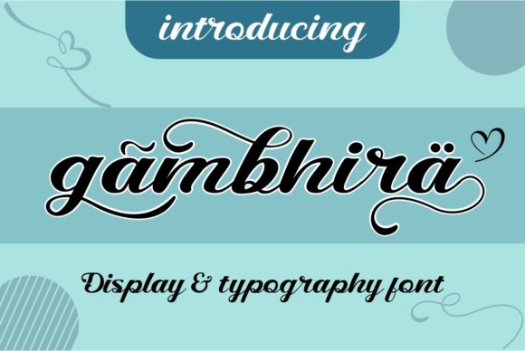 Gambhira Font Review: A Balanced Script for Brand Design