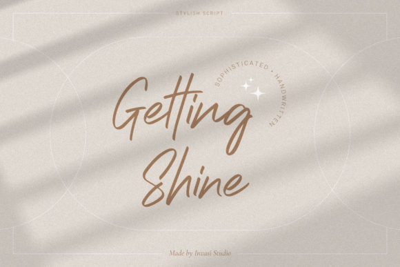 Getting Shine: A Handwritten Font That Brings Warmth to Web Layouts