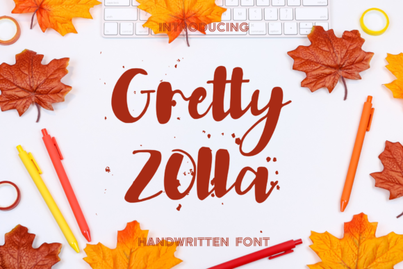 Gretty Zolla: The Handwritten Font That Makes Your Small Business Look Polished