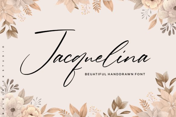 Jacquelina: A Graceful Script Font for Editorial Storytelling