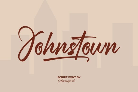 Johnstown: Elegant Calligraphy for Crafters and Sellers