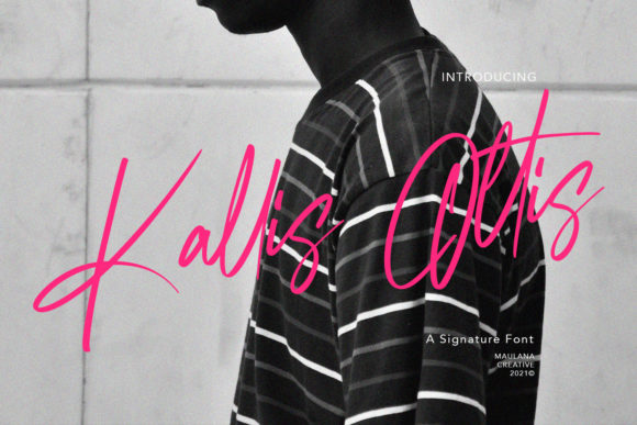 Kallis Ottis: A Script Font That Elevates Small Business Branding