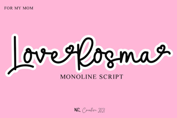 Love Rosma: A Handwritten Font That Gives Your Brand a Personal Touch