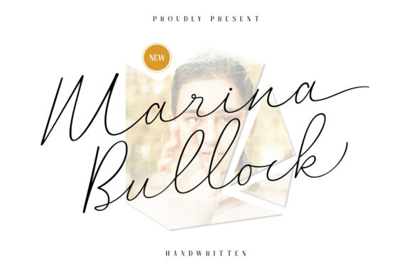 Marina Bullock: Graceful Script Font for Crafters and Makers