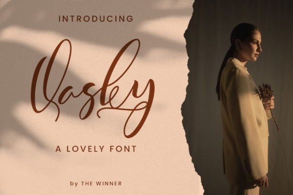Qasky: A Script Font That Brings Handmade Products to Life