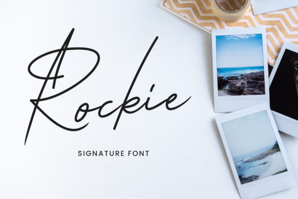 Rockie Script Font: Elegant Typography for Crafters and Sellers