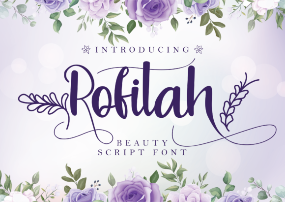 Rofitah Font Review: Graceful Script for Small Business Branding