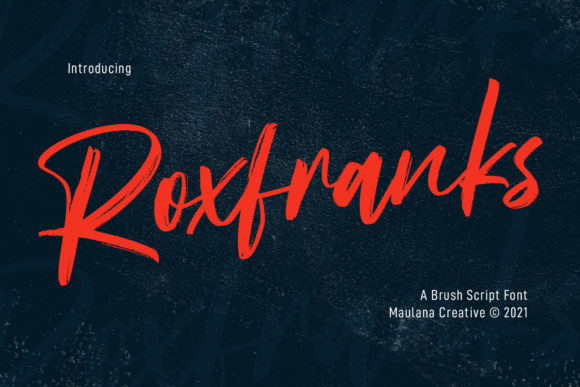 Roxfranks Brings Handwritten Warmth to Web Design