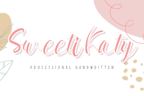 Sweeti Katy Script Font for Handmade Product Designs
