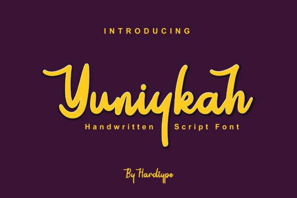 Yuniykah Font Review: A Paint Brushed Script That Feels Alive
